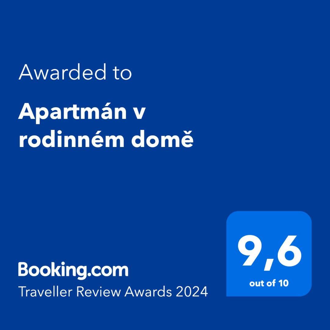 Apartman V Rodinnem Dome Jaroměř Екстериор снимка